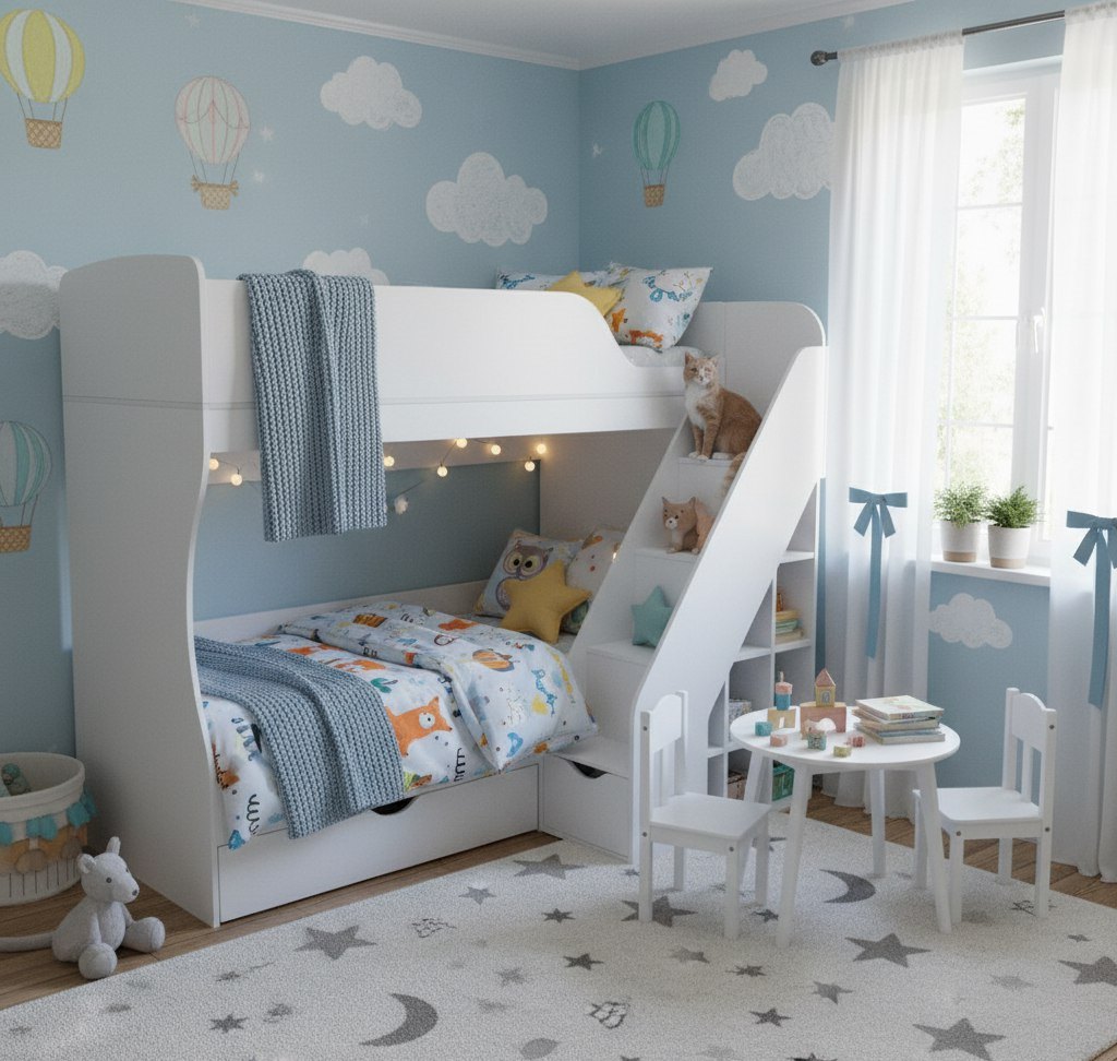 Двухъярусная кровать 180х80 Умка-2 