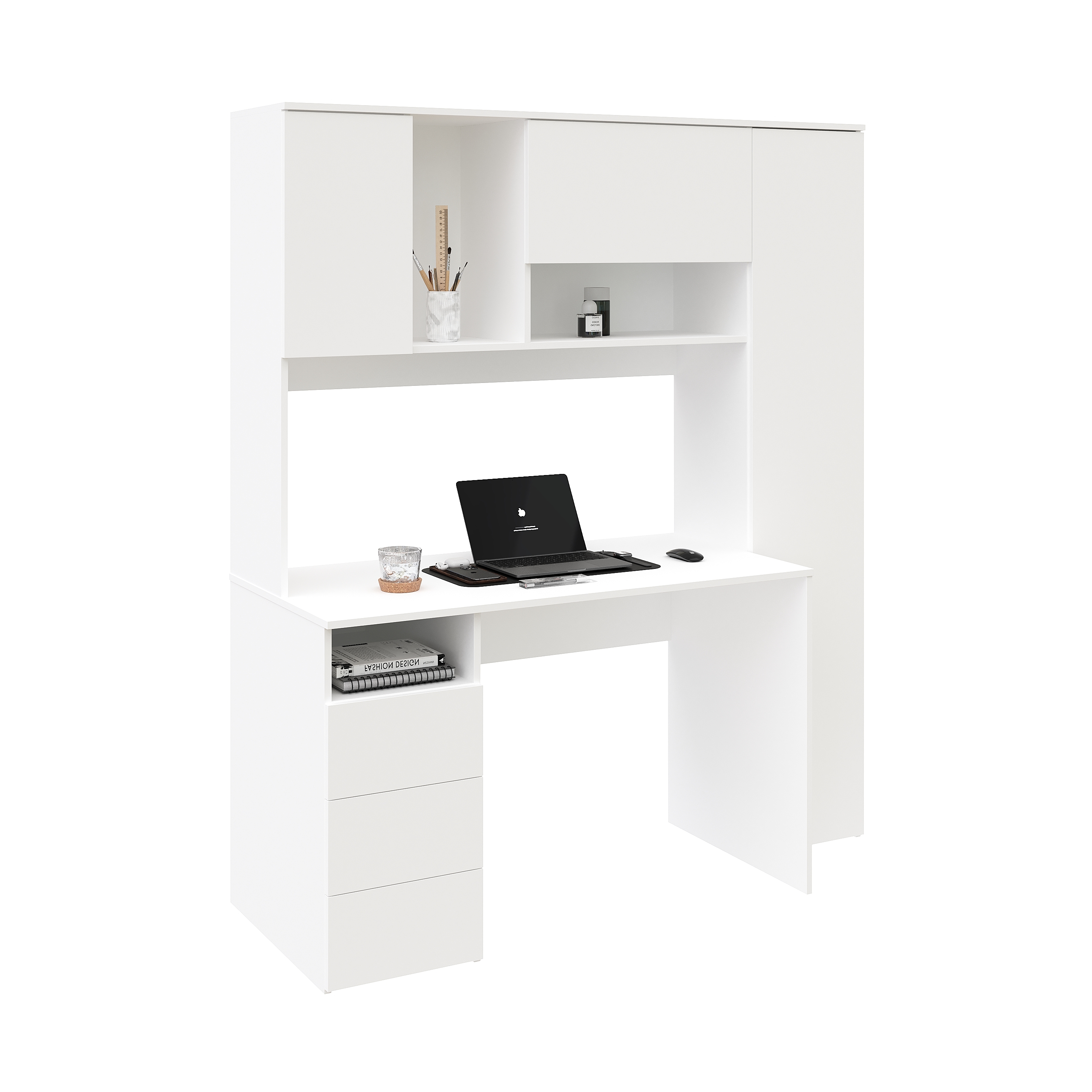 Стол письменный Кабинет 1550 мм (белый). Левый/правый