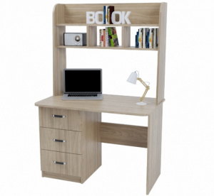 Стол письменный КСТ-12 (вяз швейцарский). Левый/правый