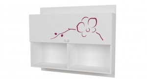 Полка навесная коллекции Орхидеи (распродажа) 