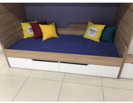 Кровать коллекции Мозаика 190х90 (распродажа) от Династия Kids