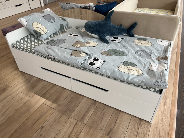 Кровать коллекции Мозаика-2 (правая/левая) 190х90 (распродажа)