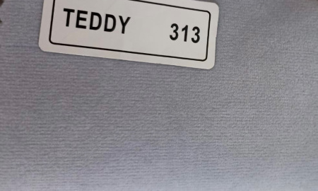 Мягкая кровать Nepos 90х200 (универсальный бортик). Велюр Тедди 335 (бирюзовый) от Династия Kids