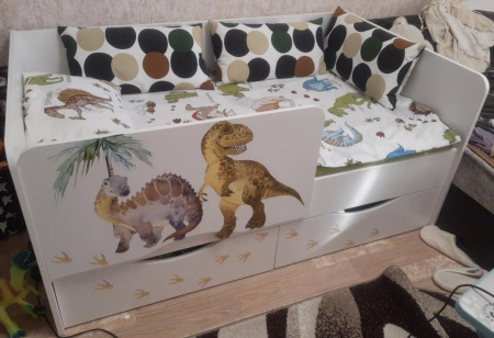 Кровать Малютка (правая/левая) 140х80 от Династия Kids