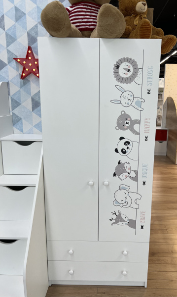 Комплект коллекции Хэппи: кровать 180х80 + шкаф