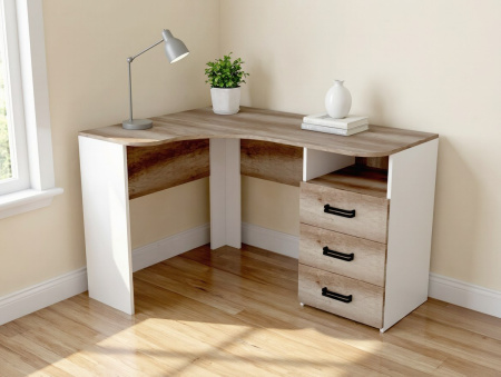 Набор мебели для школьника (стол угловой + полка + тумба) от Династия Kids