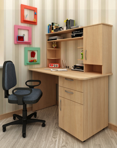 Стол Интер (дуб сонома) от Династия Kids