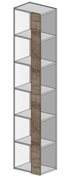 Приставка-стеллаж Твой Стиль + шкаф Твой Стиль  от Династия Kids