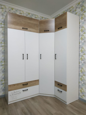 Шкаф угловой Твой Стиль (без принта)  от Династия Kids