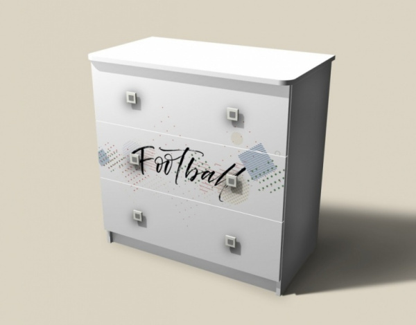 Комод коллекции Футбол от Династия Kids
