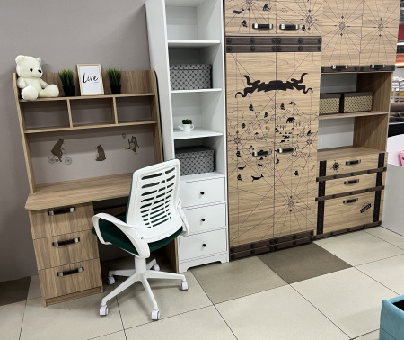 Пенал-стеллаж коллекции Норд  от Династия Kids