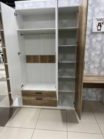 Шкаф 3-х створчатый Твой Стиль (глубина 550 мм) без принта от Династия Kids