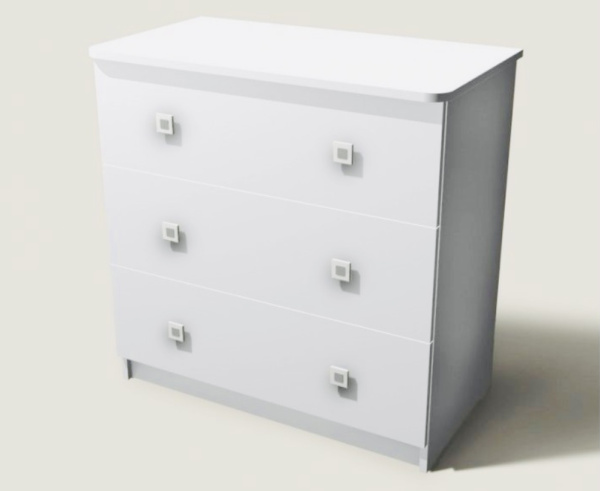 Комод коллекции Умка (цвет белый) от Династия Kids
