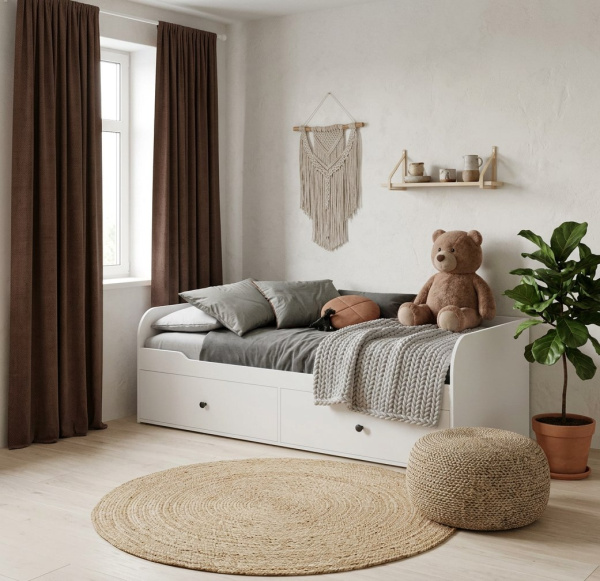 Кровать коллекции Норд (размеры разные)