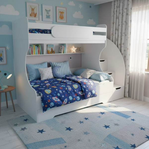 Кровать двухъярусная Биг 120х200 