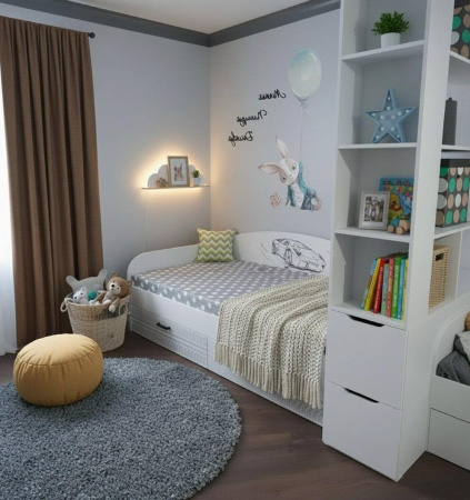 Кровать коллекции Престиж 190х90 от Династия Kids