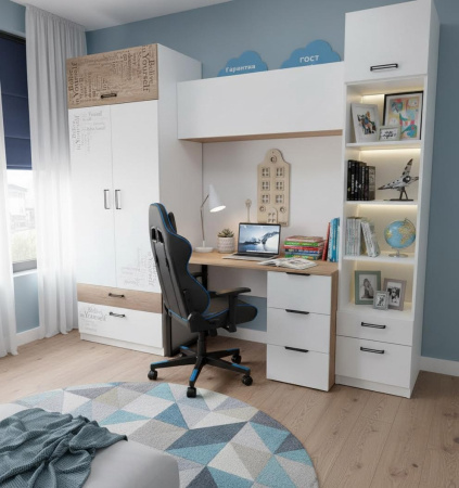 Стол 1400 мм коллекции Брайт Золотистый от Династия Kids