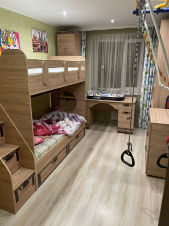 Кровать Фрегат-7 (правая/левая) 180х80 от Династия Kids