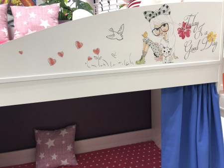 Кровать 2-х ярусная коллекции Анита 180х80 от Династия Kids