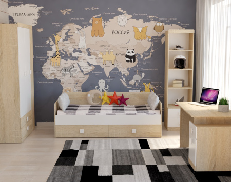 Стол коллекции Формат 120 см от Династия Kids