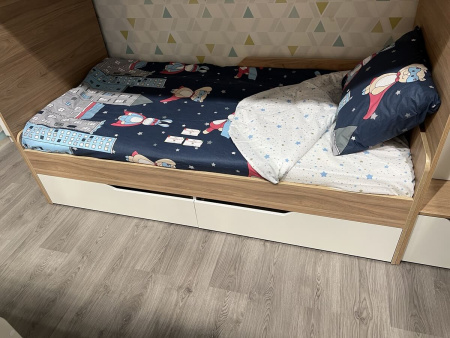 Кровать коллекции Мозаика 190х90 (распродажа) от Династия Kids