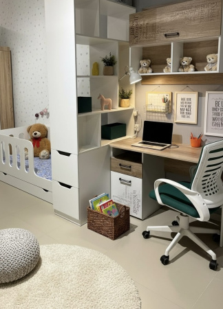 Стеллаж-перегородка для зонирования 1000 мм от Династия Kids