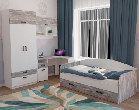 Шкаф коллекции мебели Гранд от Династия Kids