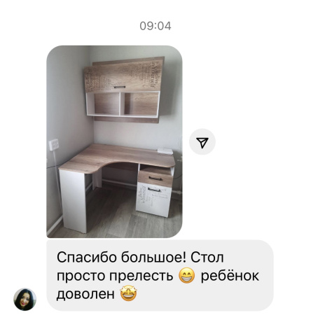 Стол угловой Твой Стиль 1400 мм левый (распродажа)