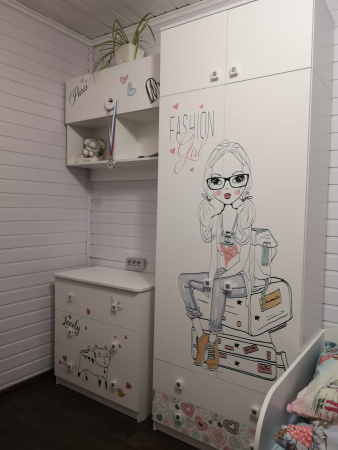 Антресоль к шкафу Анита от Династия Kids