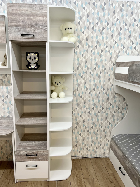 Стеллаж коллекции мебели Гранд от Династия Kids