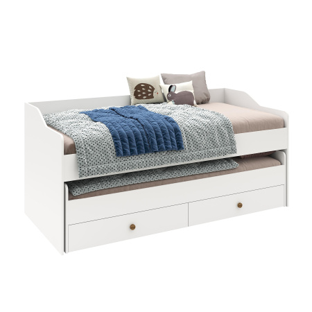 Двухъярусная выдвижная кровать Портал 200х90 + 190х80  от Династия Kids