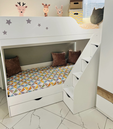 Двухъярусная кровать Умка-3  от Династия Kids