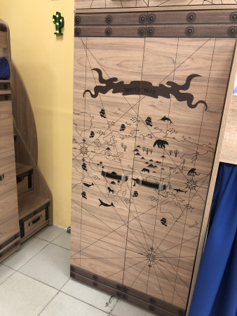 Шкаф коллекции Фрегат от Династия Kids