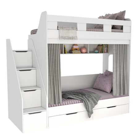 Двухъярусная кровать Твинс 190х90 от Династия Kids