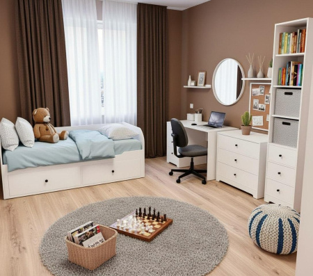 Кровать коллекции Норд (размеры разные) от Династия Kids