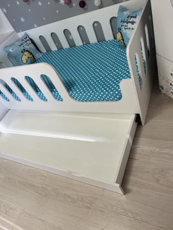 Кровать Сказка 160х80 (правый/левый бортик) от Династия Kids