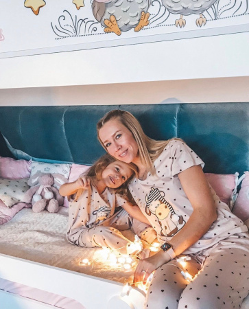 Кровать 2-х ярусная коллекции Совята 180х80 от Династия Kids