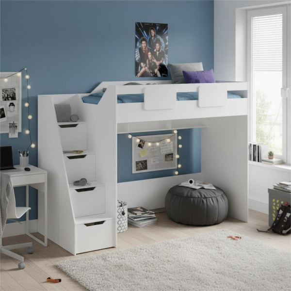 Кровать-чердак 200х90 коллекции Мозаика-2 