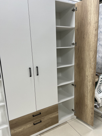 Шкаф 3-х створчатый Твой Стиль (глубина 550 мм) без принта от Династия Kids