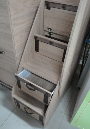 Кровать Фрегат-4 (правая/левая) 190х80 от Династия Kids