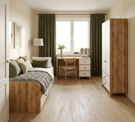 Кровать коллекции Альви 190х90 от Династия Kids