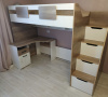 Кровать-чердак коллекции Лайт Лофт 200х90 от Династия Kids